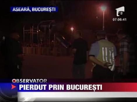 Copil pierdut prin Bucuresti