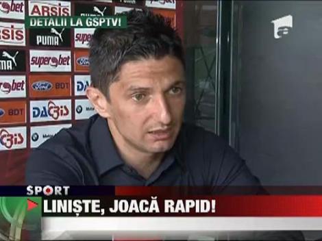 Liniste, joaca Rapid!