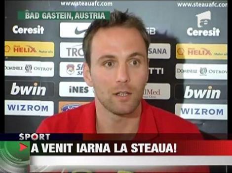 A venit iarna la Steaua