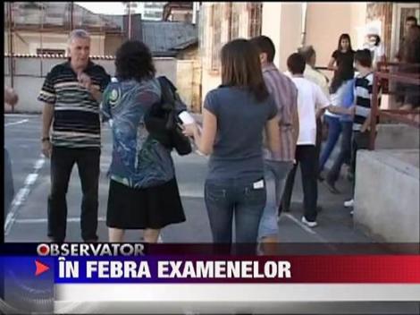 Prima proba a evaluarii Nationale