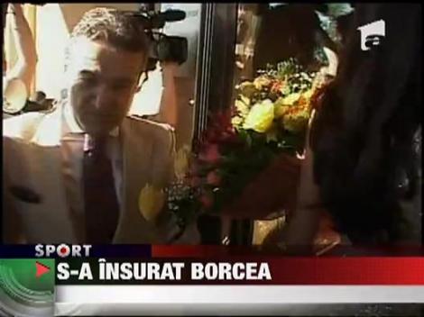 Cristi Borcea nu mai e burlac