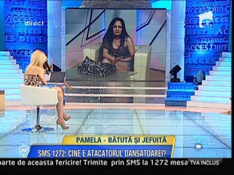 Dansatoarea Pamela a fost jefuita in plina strada