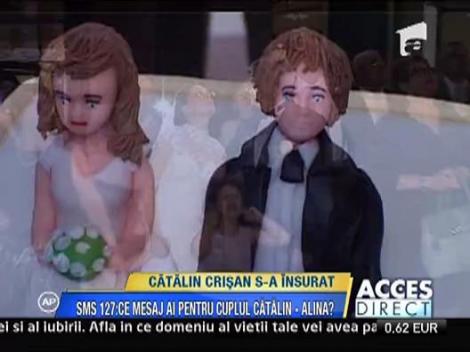 Catalin Crisan s-a insurat cu doctorita Alina Cupsa!