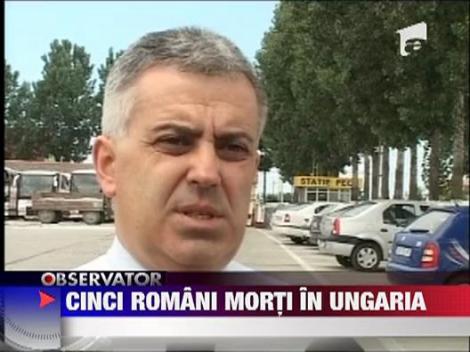 Accident in Ungaria. Cinci romani au murit in urma accidentului