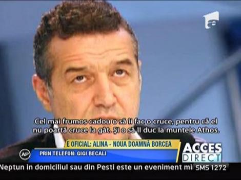 Gigi Becali si cadoul perfect de nunta pentru Cristi Borcea