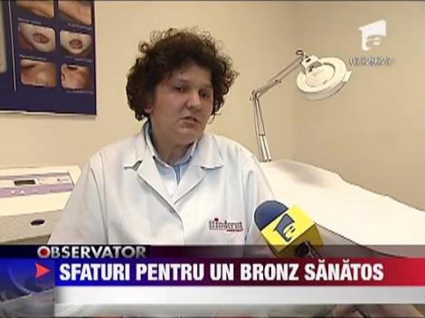 Sfaturi pentru un bronz sanatos