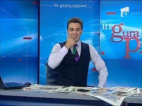 Mircea Badea se antreneaza pentru rolul de prezentator