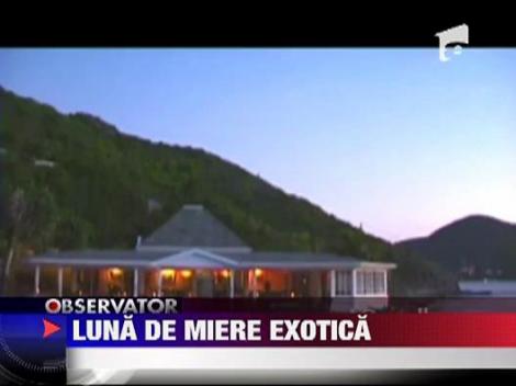 Cristi Borcea si Alina Vidican au plecat in luna de miere