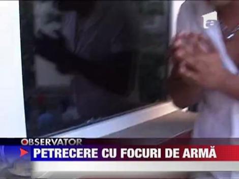 Craiova: Scandal cu focuri de arma intre un grup de petrecareti si politisti