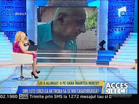 Viorel Lis a prins-o pe Oana cu un alt barbat