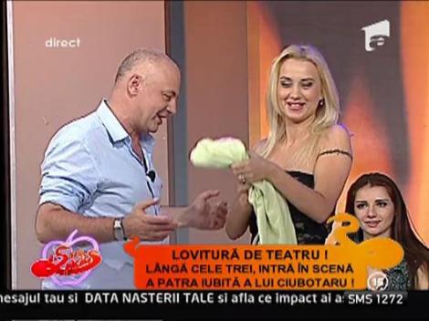 Simona Trasca a castigat puloverul lui George Ciubotaru