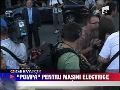 Prima statie de incarcare a masinilor electrice