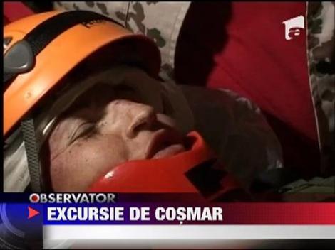 Excursie de cosmar pentru cativa turisti belgieni in Muntii Piatra Craiului