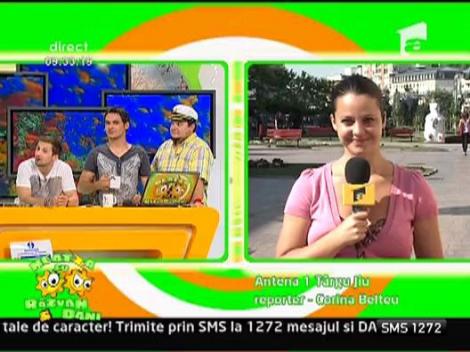 Cum se da inghetata la Tg Jiu