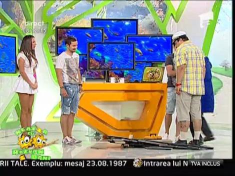 Varu Nistor construieste decorul pentru mare