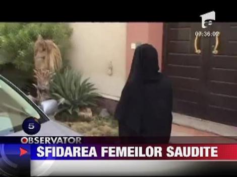 Femeile din Arabia Saudita sfideaza normele