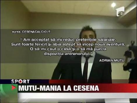 E nebunie mare la Cesena dupa transferul lui Mutu de la Fiorentina