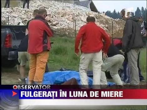 Doi turisti polonezi au murit loviti de trasnet tinandu-se de mana