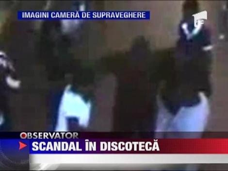 Bataie cu sabii pentru o fata, intr-o discoteca din Ilfov