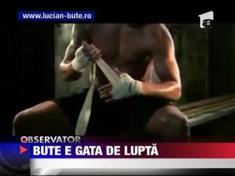 Lucian Bute a ajuns in Romania