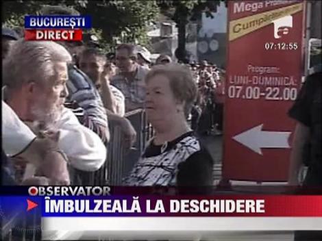 Imbulzeala la deschidere