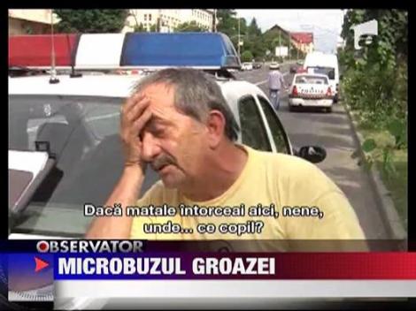 Sofer de microbuz implicat intr-un accident rutier