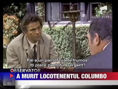 A murit locotenentul Columbo