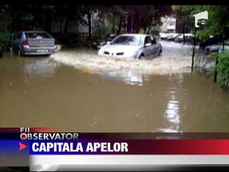 Furtuna in Portul Constanta si in Bucuresti