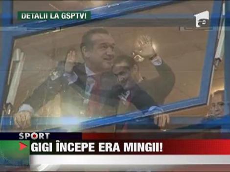 Gigi spune ca la Steaua a inceput oficial Era mingii!