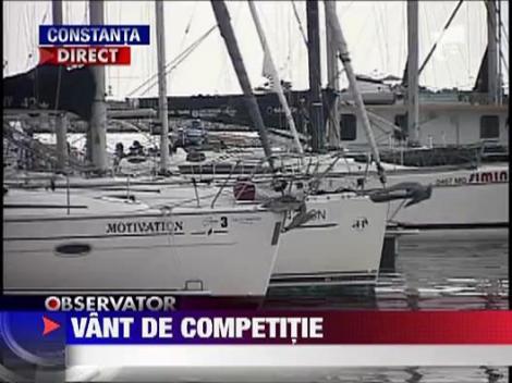 Competitie de ambarcatiuni cu vele pe litoral