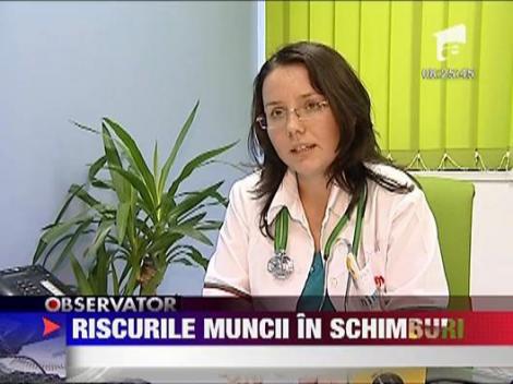 Riscurile muncii in schimburi