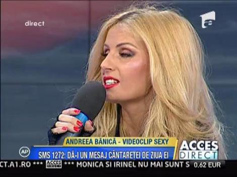 Andreea Banica are un nou videoclip sexy!