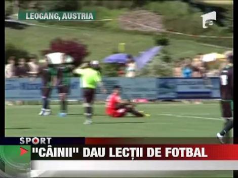 Dinamo a facut spectacol in primul meci de pregatire din Austria