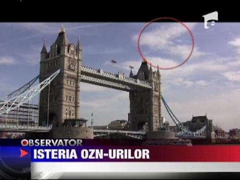 Obiecte zburatoare neidentificate la Londra