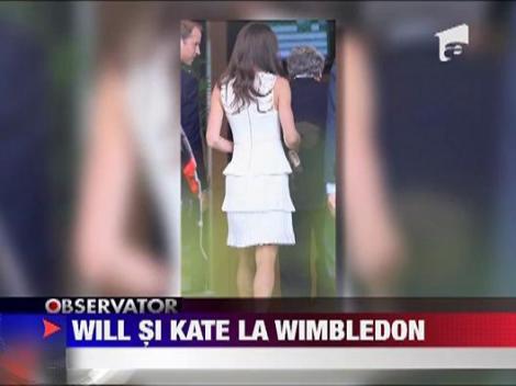 William si Kate au facut valuri, la propriu, pe arena de la Wimbledon