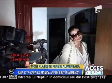 Moni plateste pensie alimentara
