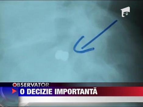 UPDATE! Barbatul impuscat de primarul dambovitean trebuie sa-si scoata alica din rinichi ca proba la dosar