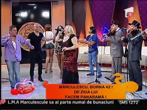 Clejanii ii canta live lui Marculescu