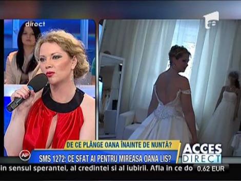 Vezi rochia de mireasa a Oanei Lis!