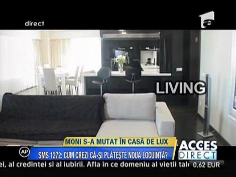 Monica Gabor sta gratis intr-un apartament cu 4 camere