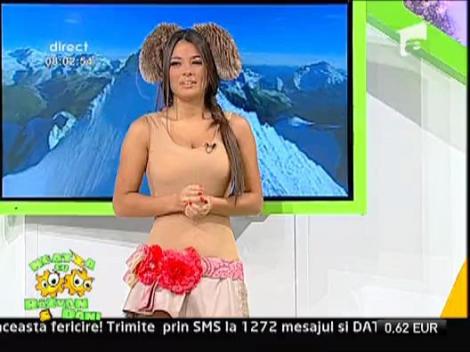 Roxana Vancea, obligata sa poarte urechile de intarziat