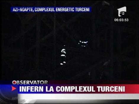 Incediu la Complexului Energetic Turceni