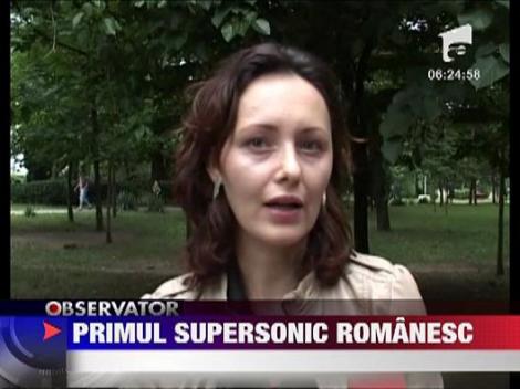 Primul avion supersonic romanesc