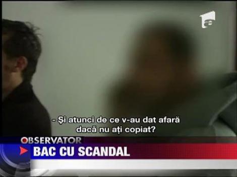 Elevii prinsi copiind la BAC au facut scandal la inspectoratul scolar