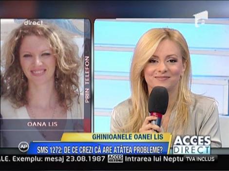 Oana Lis a ramas pieton!