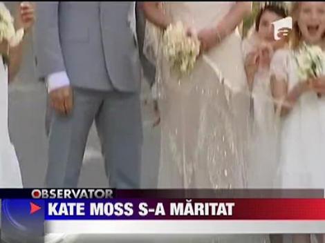 Nunta de basm pentru Kate Moss