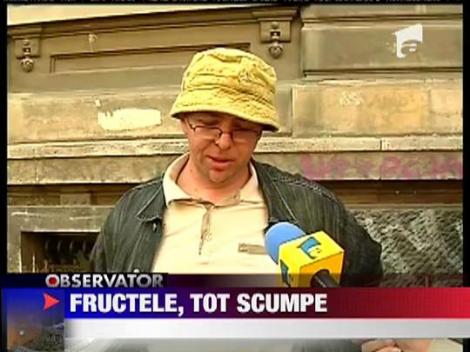 Fructele de sezon nu scad deloc la pret