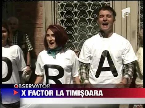 X Factor la Timisoara