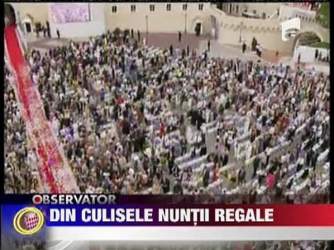 Din culisele nuntii regale