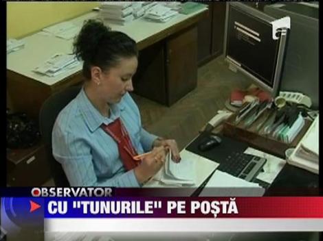 Cu "tunurile" pe Posta Romana